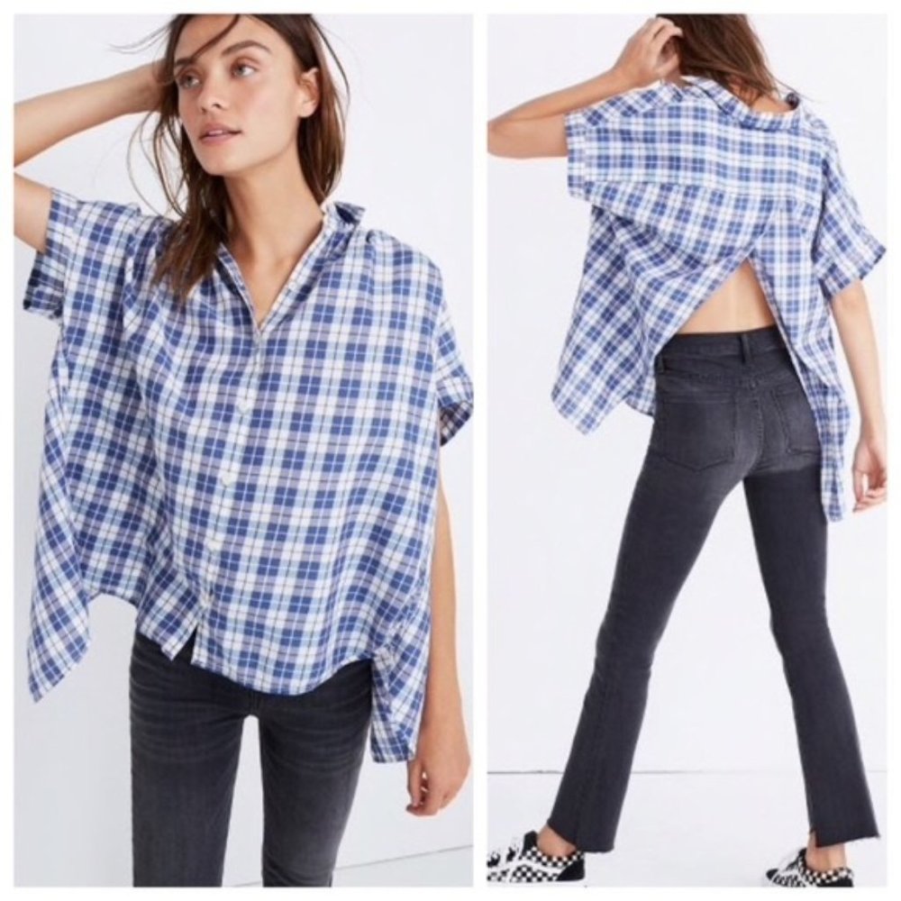Madewell- Central Open Back Shirt